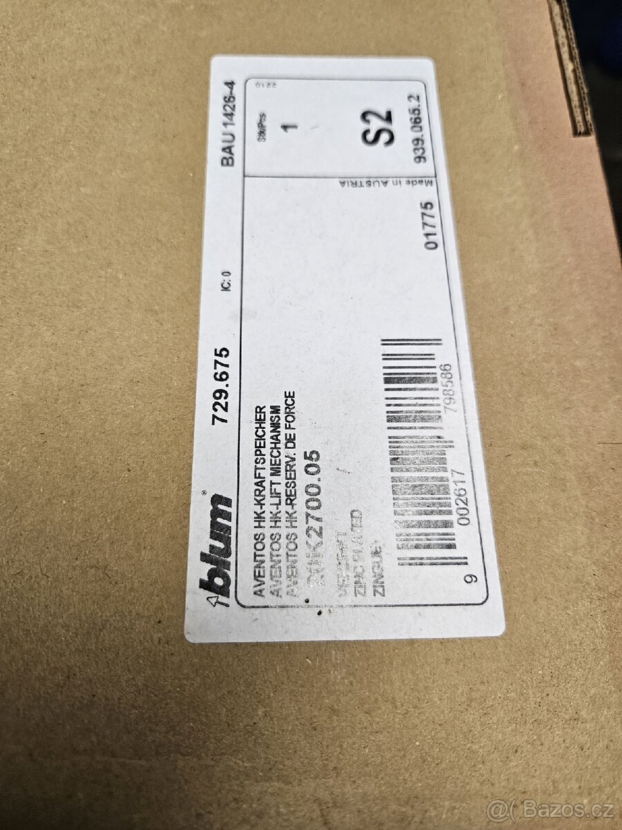 Blum AVENTOS HK 20K2700.05 - 2