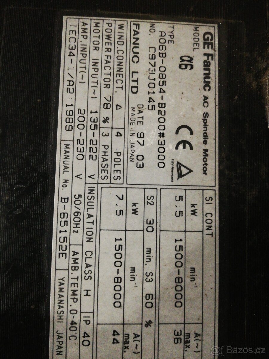 Fanuc AC motor - 2