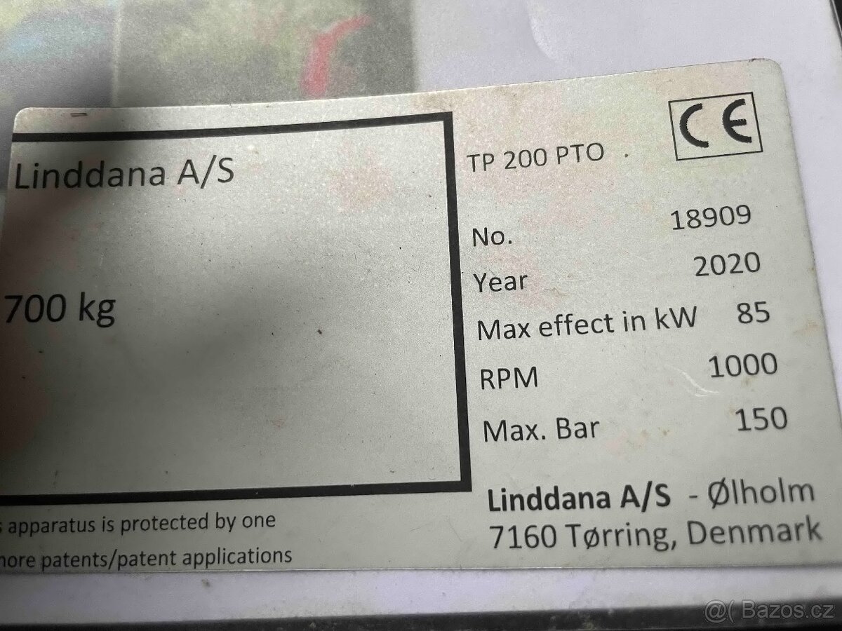 Prodám štěpkovač LINDANA TP200PTO - 2
