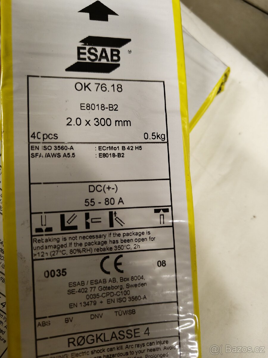 Elektrody OK 76.18 - 2