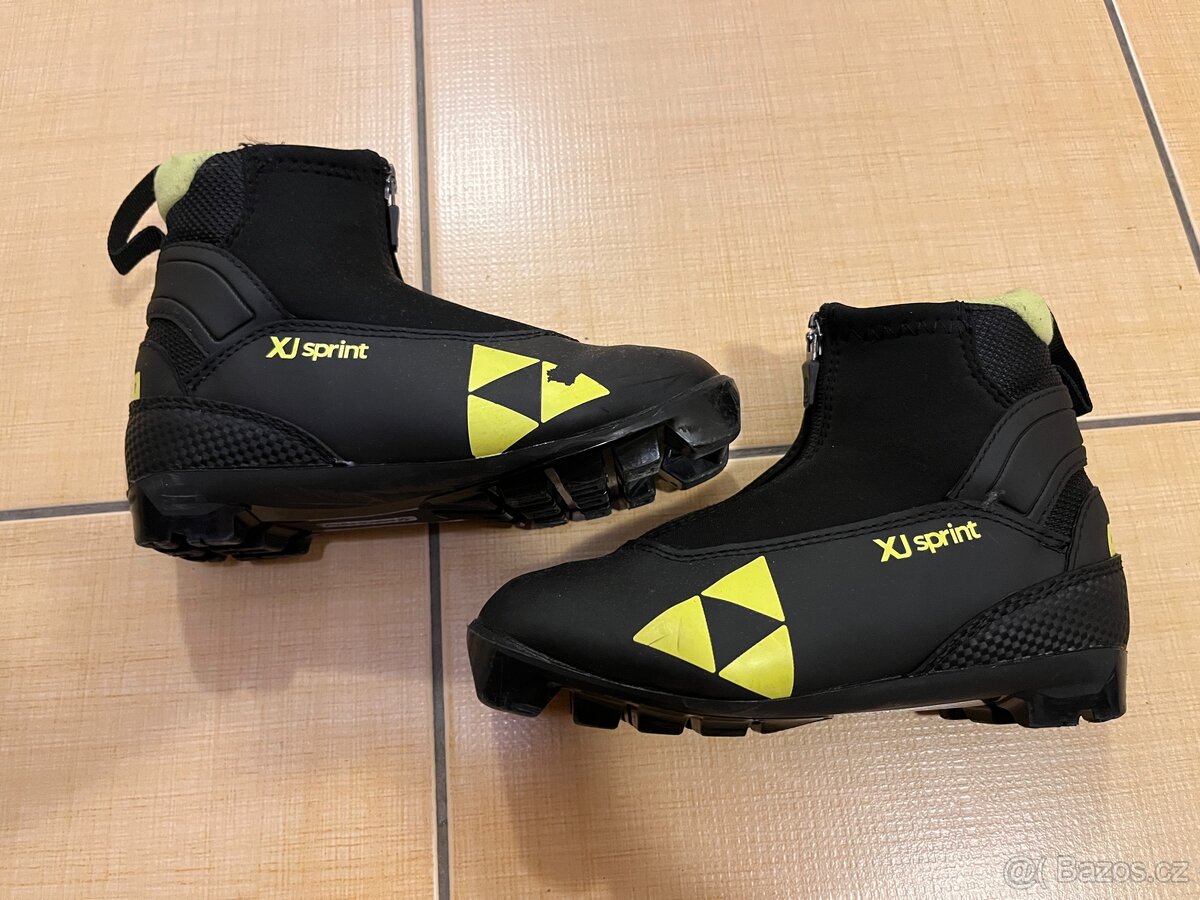 Dětské boty na běžky Fischer XJ Sprint vel. 33 - 2