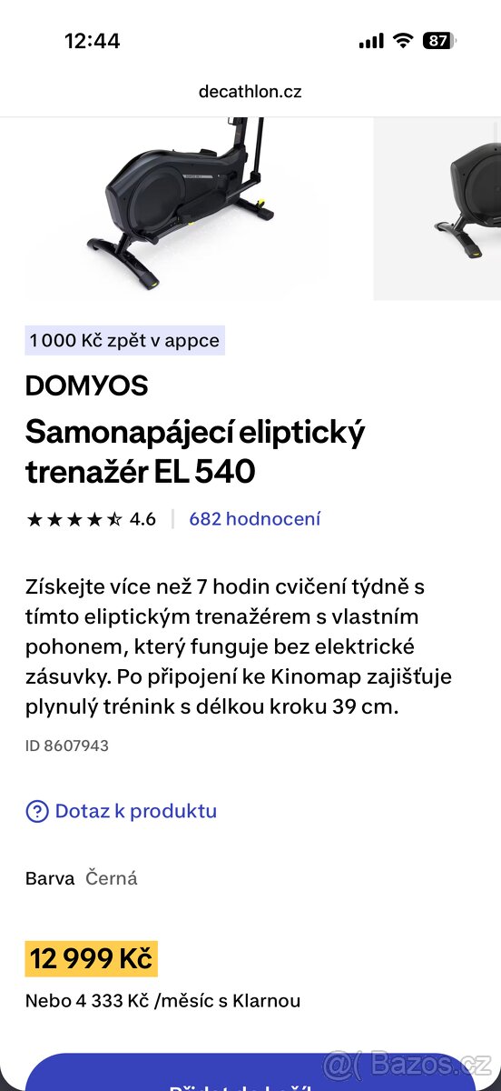 Elipticky trenazer - 2