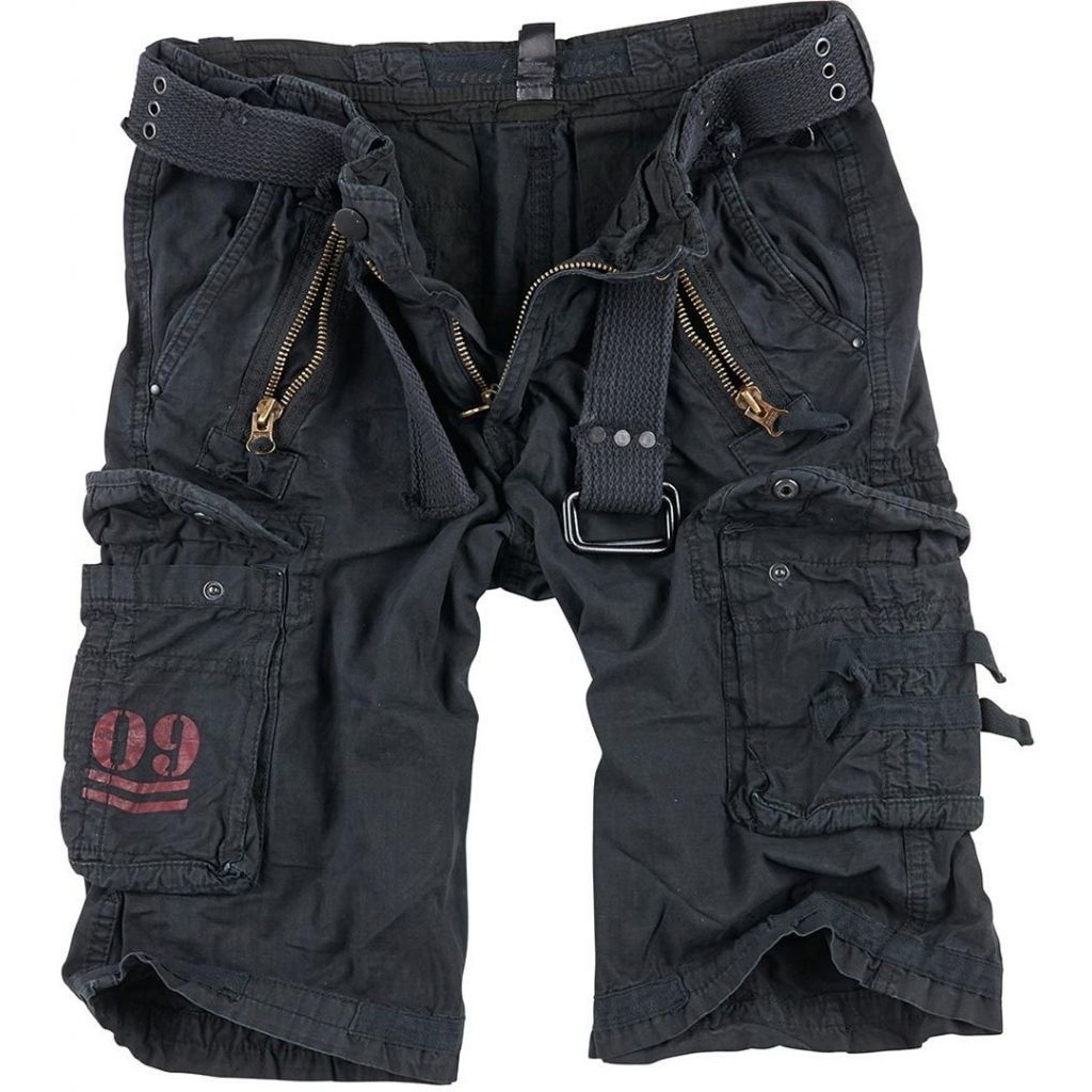 Kraťasy Surplus Royal Shorts - černé - 2