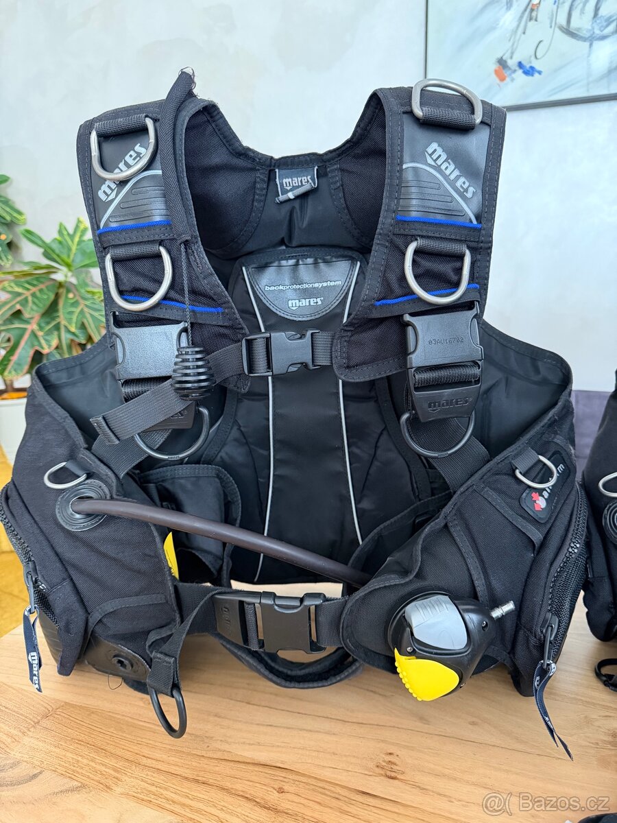 BCD Mares Vector 1000 + zátěžové kapsy - 2