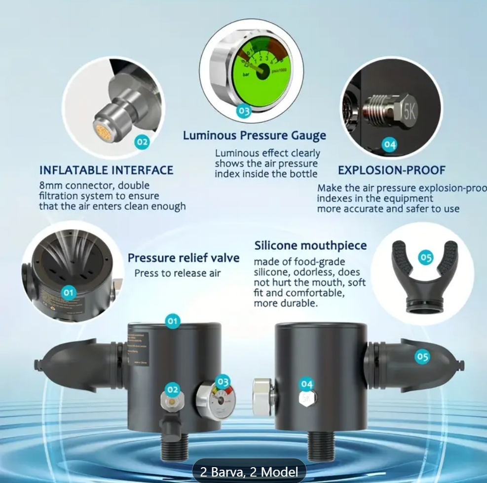 Mini potápěčské vybavení – sportovní šnorchlování - 2