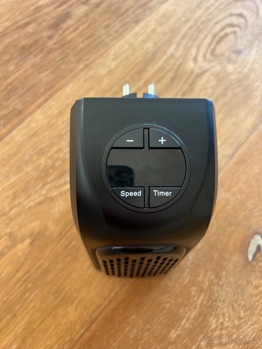 🔌 Kompaktní elektrické topidlo do zásuvky. Teplovzdušný ven - 2
