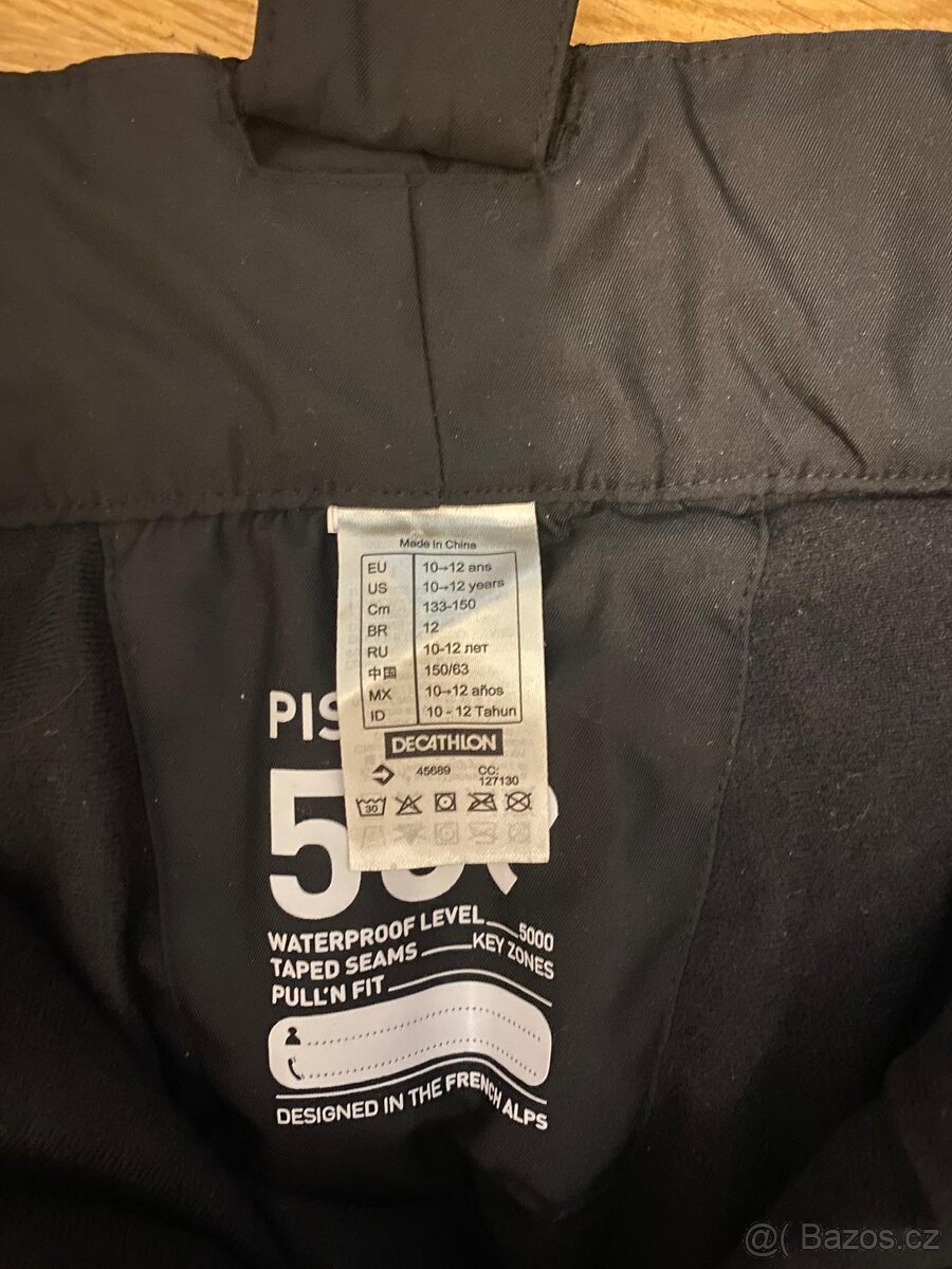 Lyžařské kalhoty 133-150 Wedze Decathlon - 2