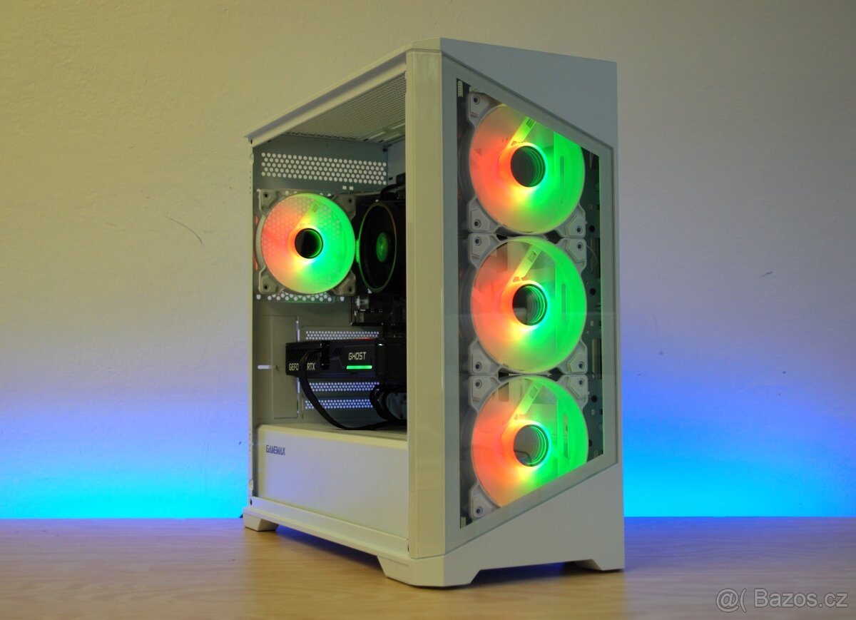 HERNÍ PC - Ryzen 5 5600, RTX 5060 8GB, 32GB RAM, SSD 1TB - 2