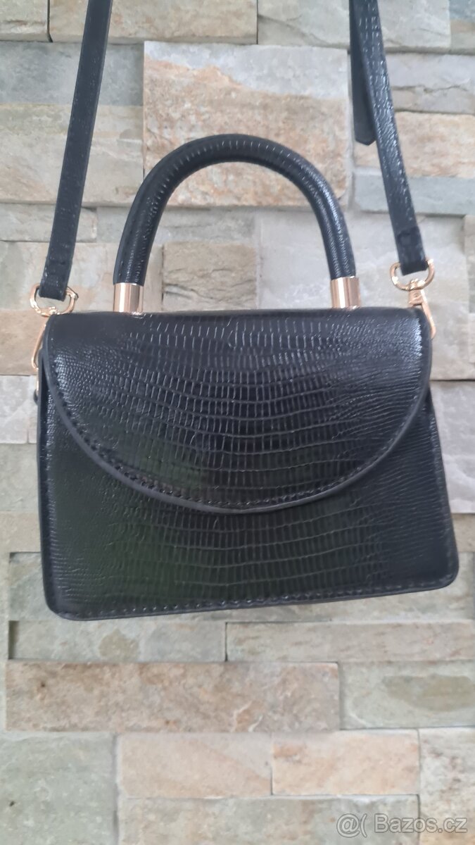 Černá kabelka Mango - 2
