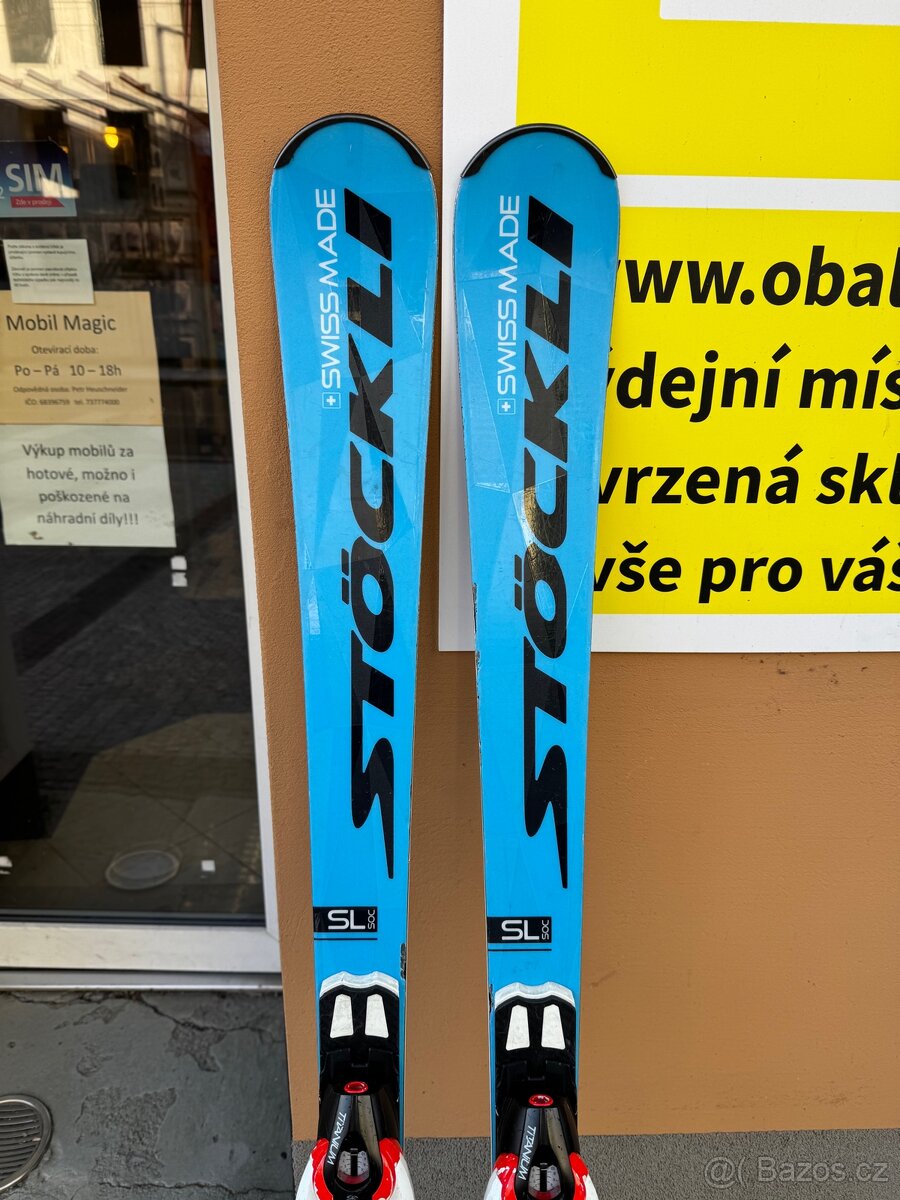 Lyže Stockli SL Laser 160cm na dojetí - 2
