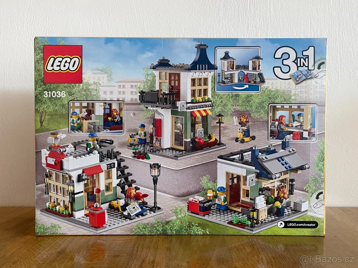 nové Lego Creator 31036 Obchod s hračkami a potravinami - 2