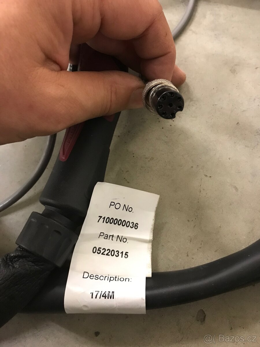 Hořák KÜHTREIBER KTB 17, 35-50, MAKin - 4 metry - 2