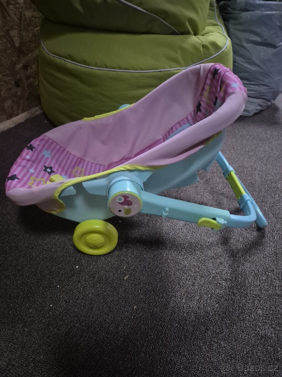 Baby born sedačka na kolečkách - 2