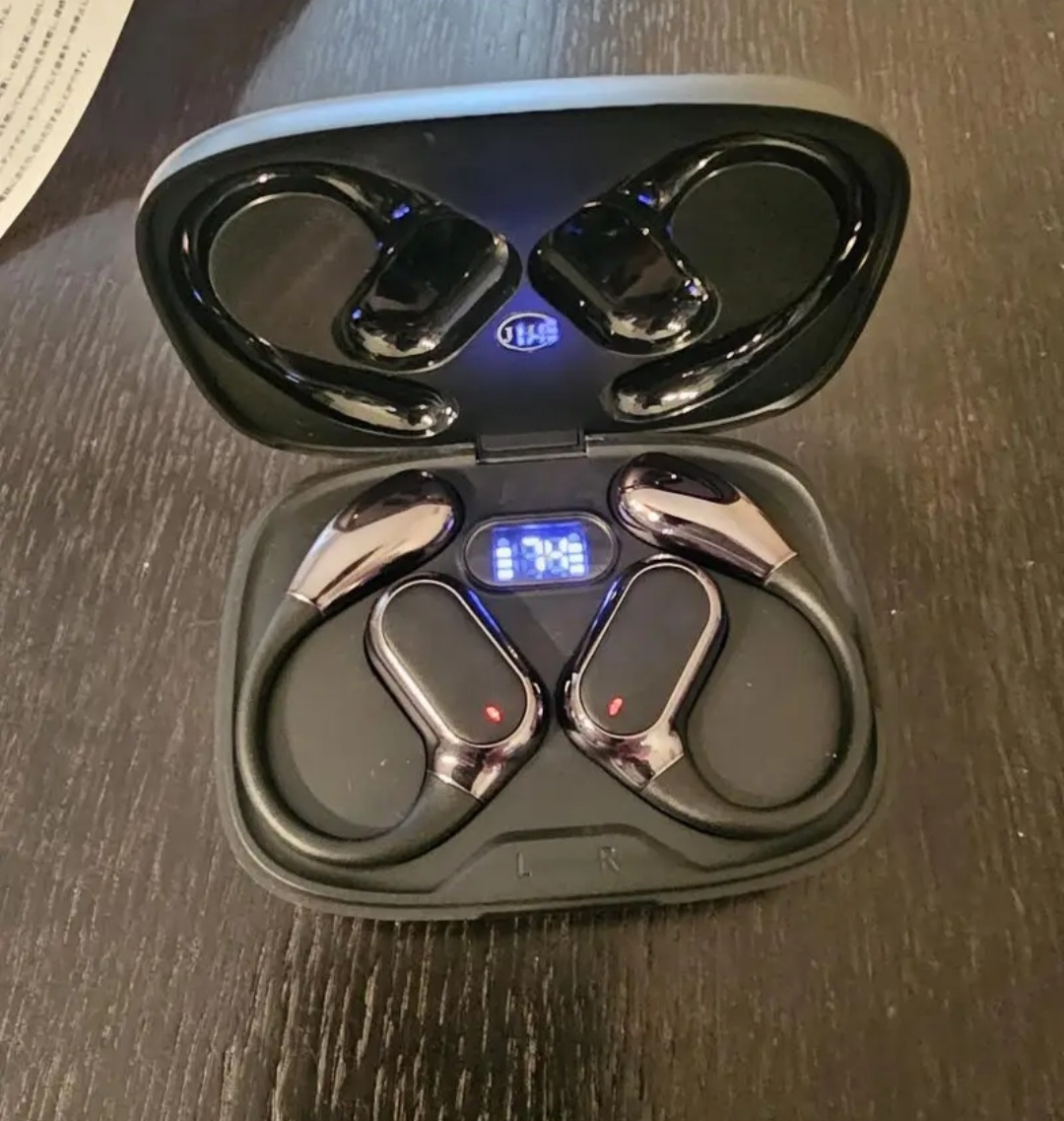 Bezdrátová sluchátka pro sport s uchycením za ucho - 2