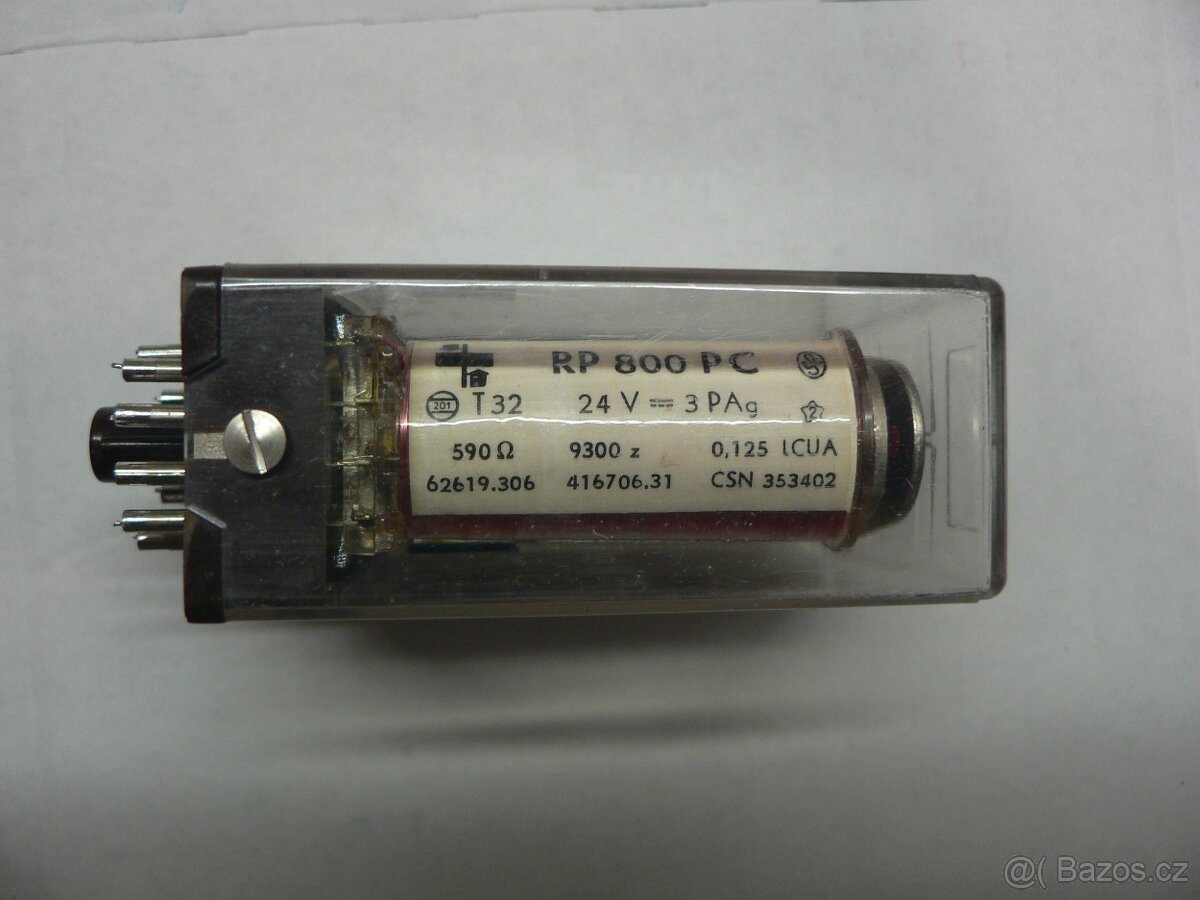 Relé RP 800 24V - 2ks - 2