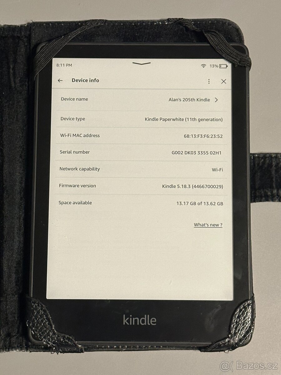 Čtečka Amazon Kindle Paperwhite 11. gen 16GB + obal - 2