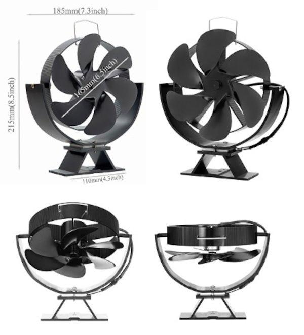 Prodám tepelný krbový ventilátor - 2