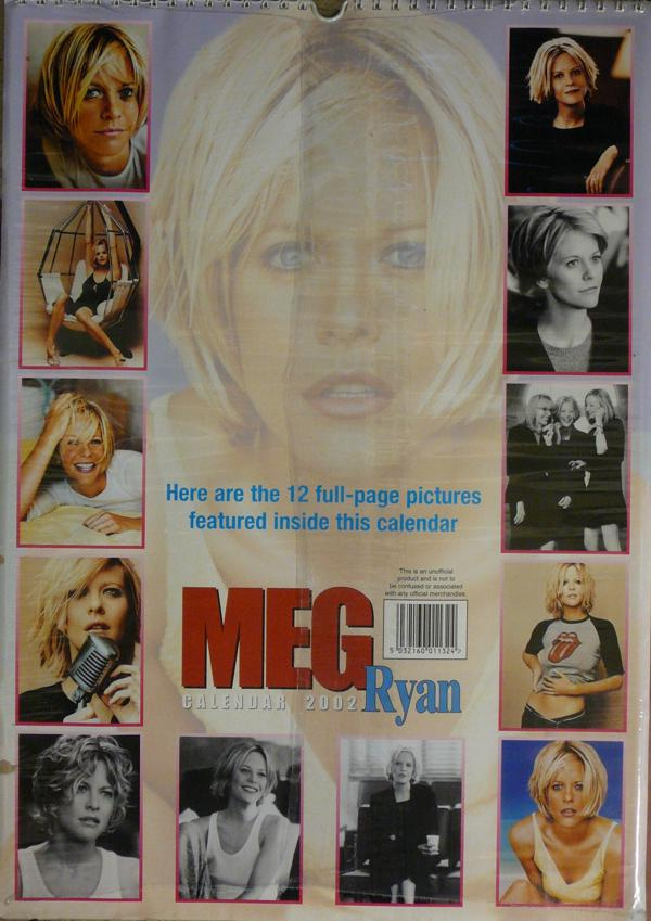 Kalendář Meg Ryan - 2