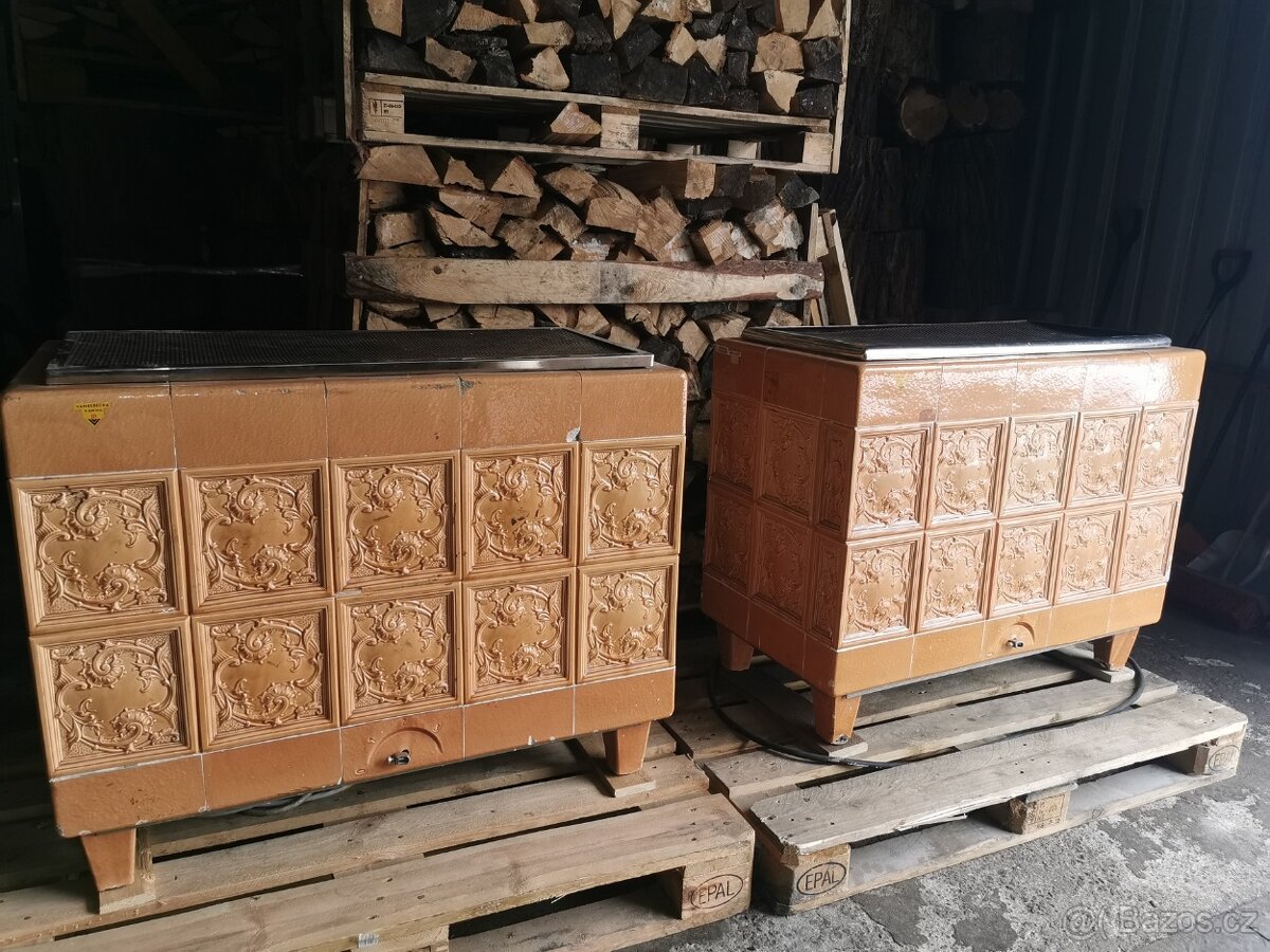 Kachlová akumulační kamna - 2