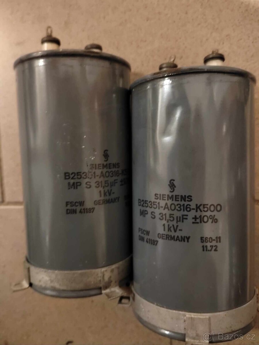 ELEKTROLYTICKÉ KONDENZÁTORY - 2