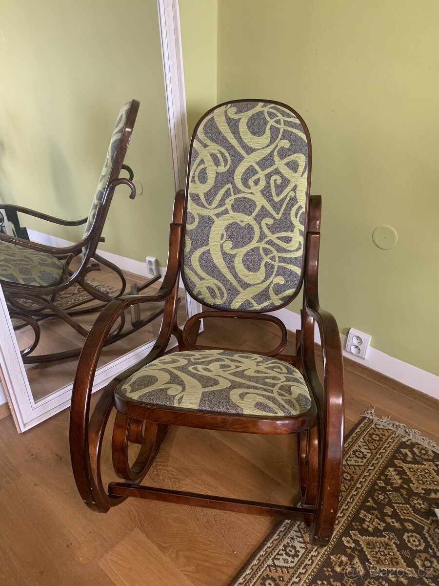 Starozitne houpací křeslo - 2