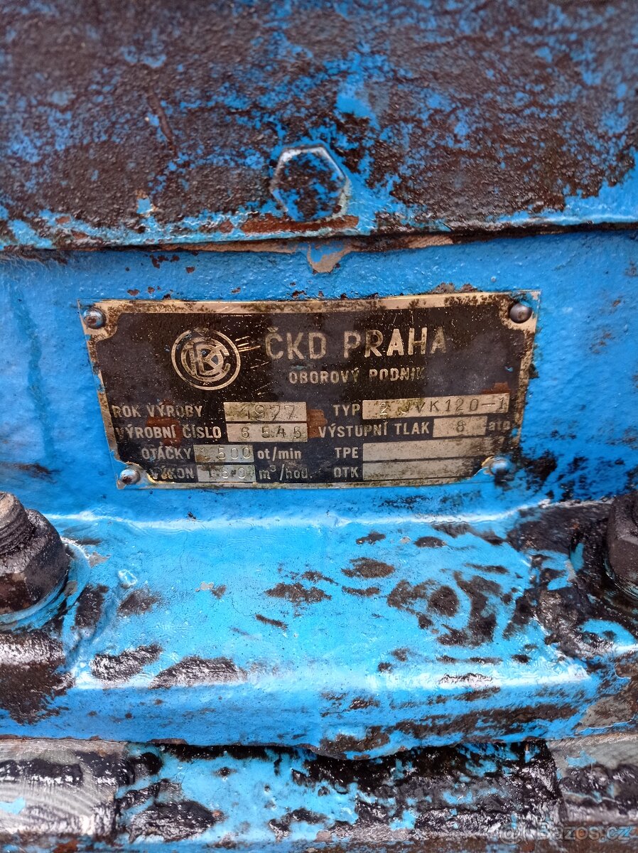 Kompresor ČKD Praha - 2
