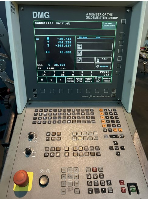 Obráběcí centra - pětiosá DMU 60T - 2