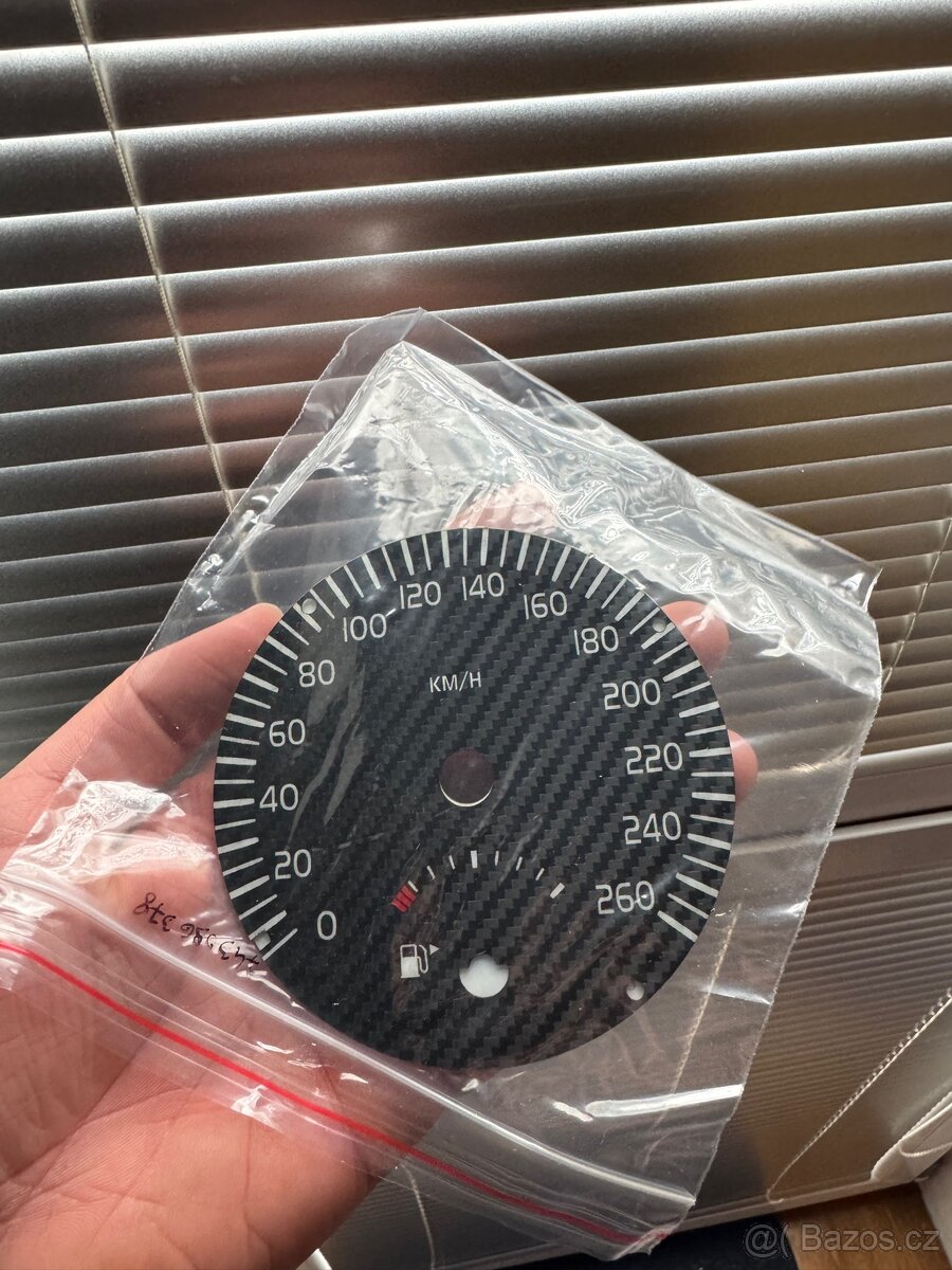 Terče do budíku Volvo V50 / S40 - 2