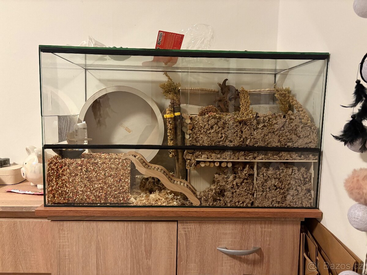 Terárko a kolečko pro křečka - 2