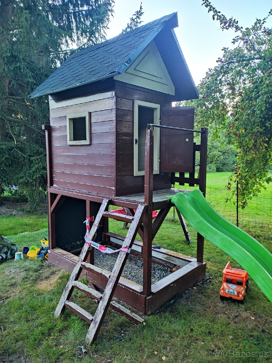 Zahradní dětský domek, domeček, bungr - 2