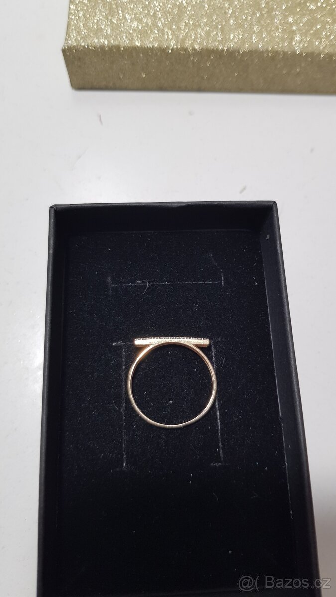 Prsten zlatý 14K - 2