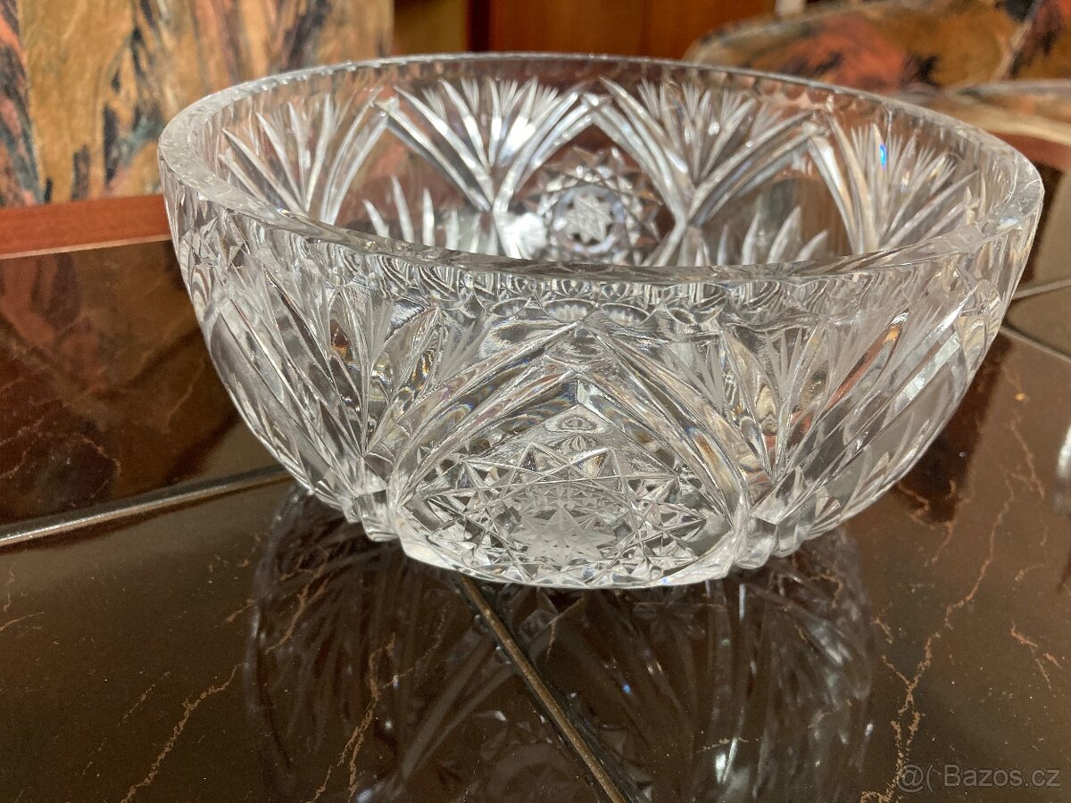 Prodám broušenou mísu - 2