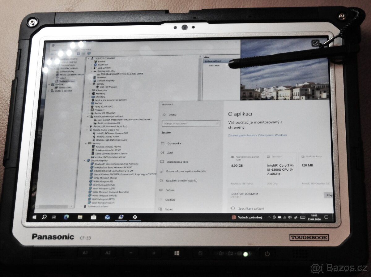 Průmyslový tablet Panasonic CF-33 - 2