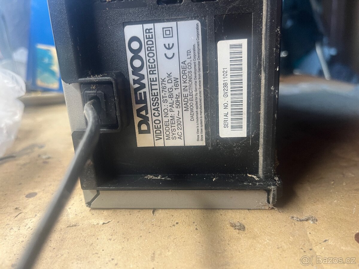 Videopřehrávač Daewoo - 2