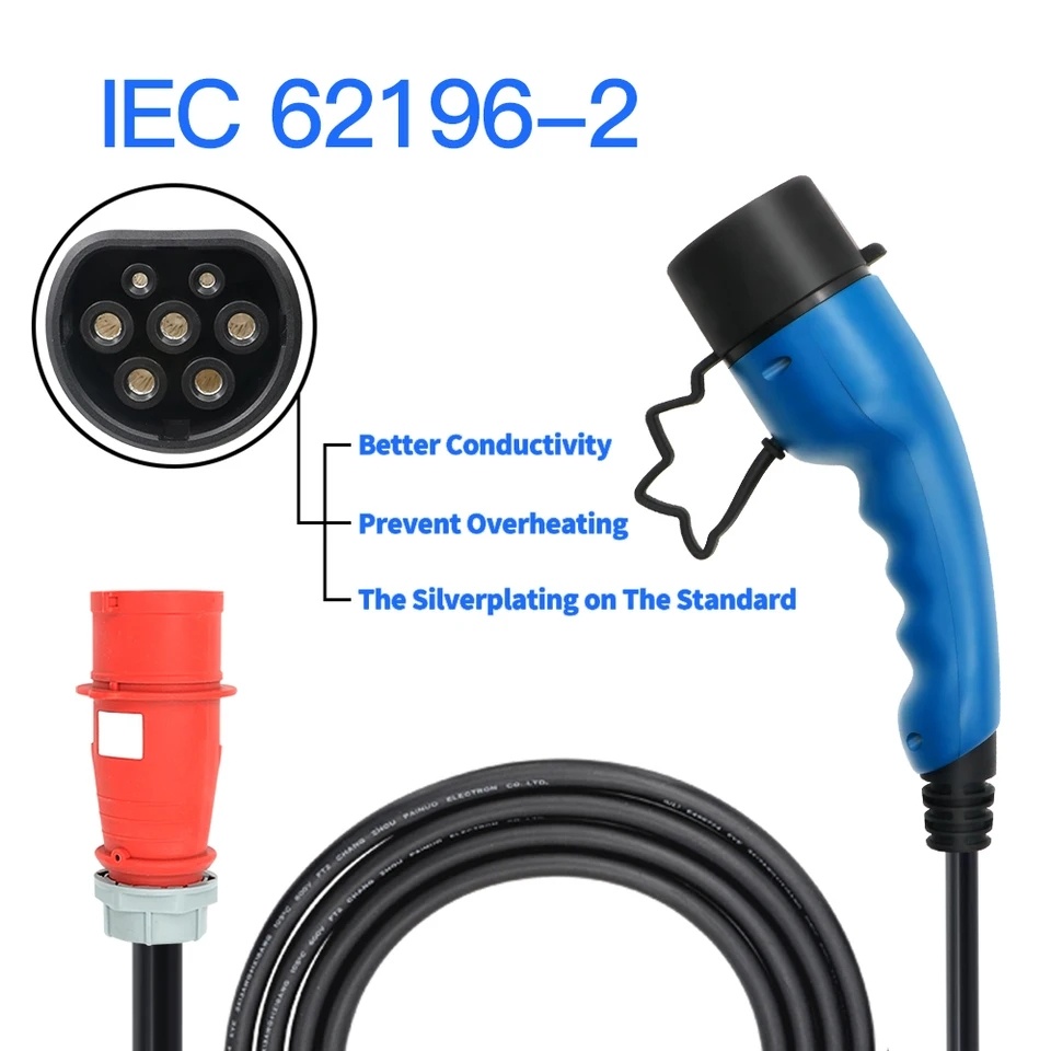 11kw 3 fázová nabíječka EV/wallbox, nová, za super cenu - 2