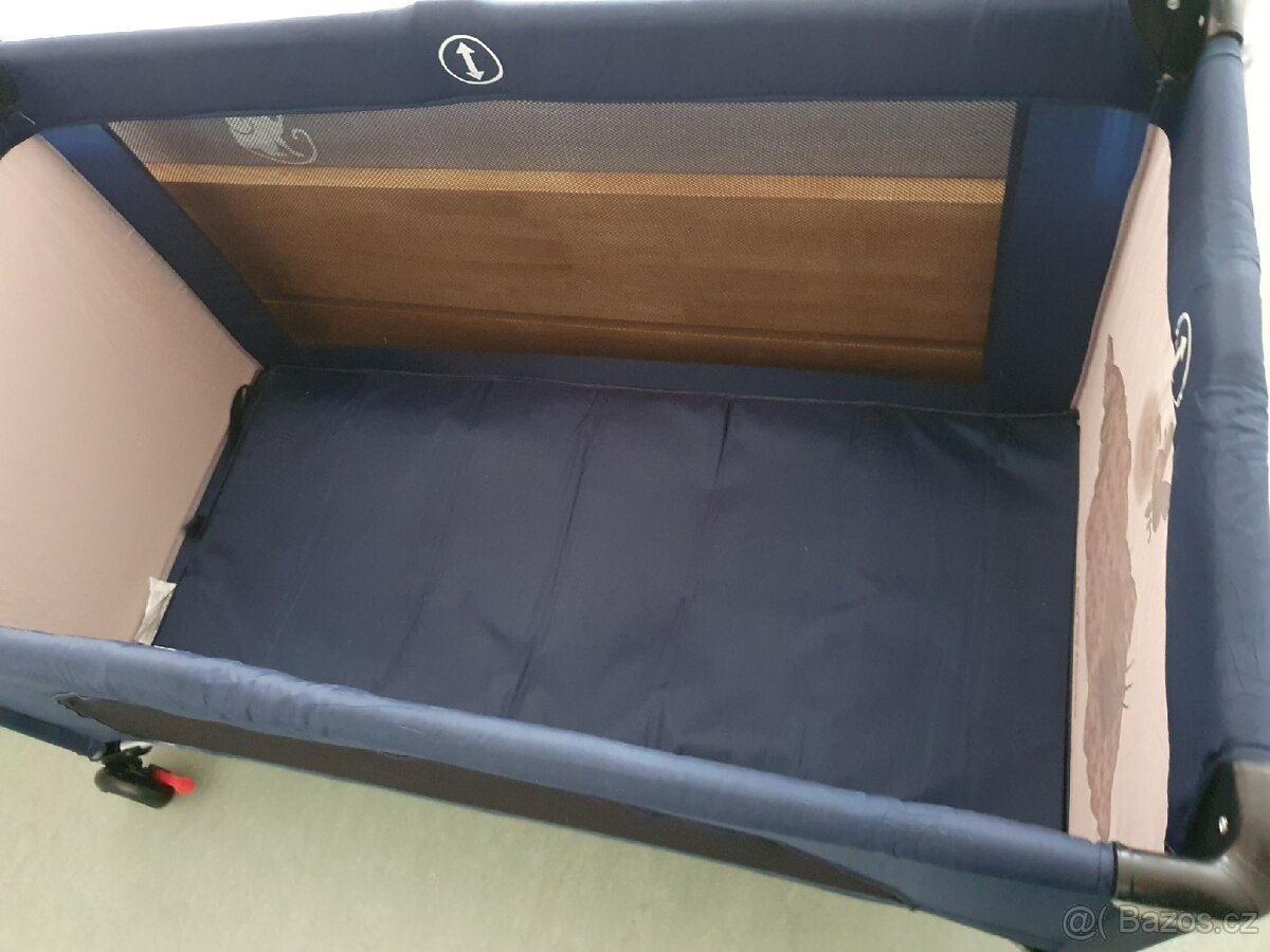 Cestovní postýlka G mini s matrací a vložkou pro miminko - 2
