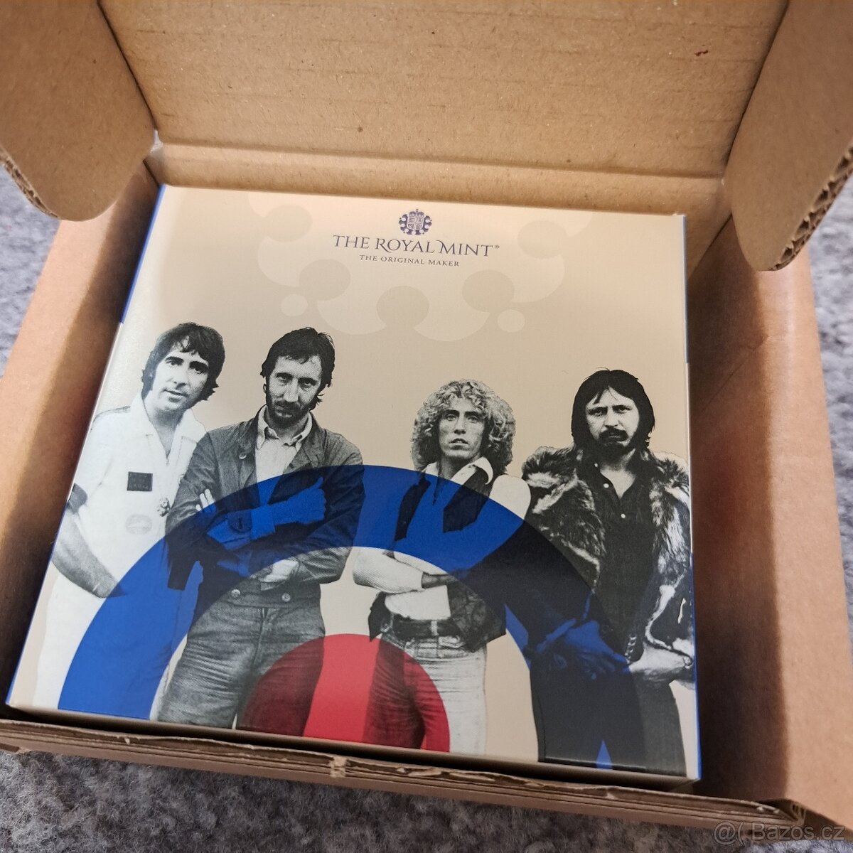 Stříbrná kolorovaná mince The Who 1OZ - 2