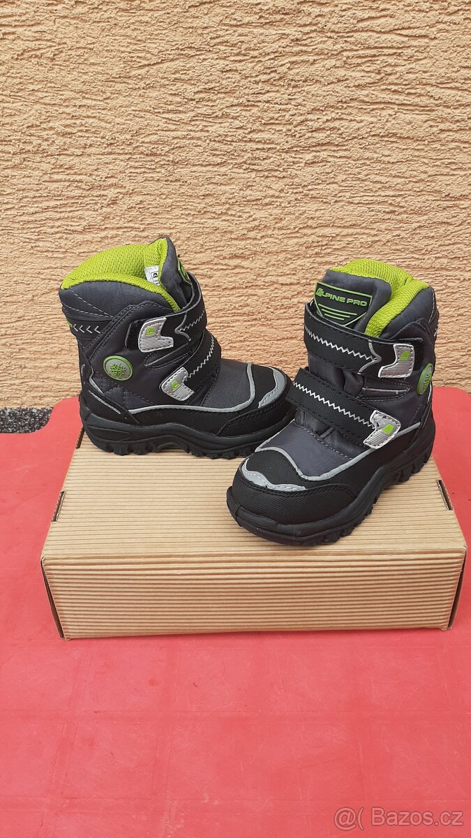NOVÉ - Dětské zimní boty Alpine Pro vel. 22 - 2