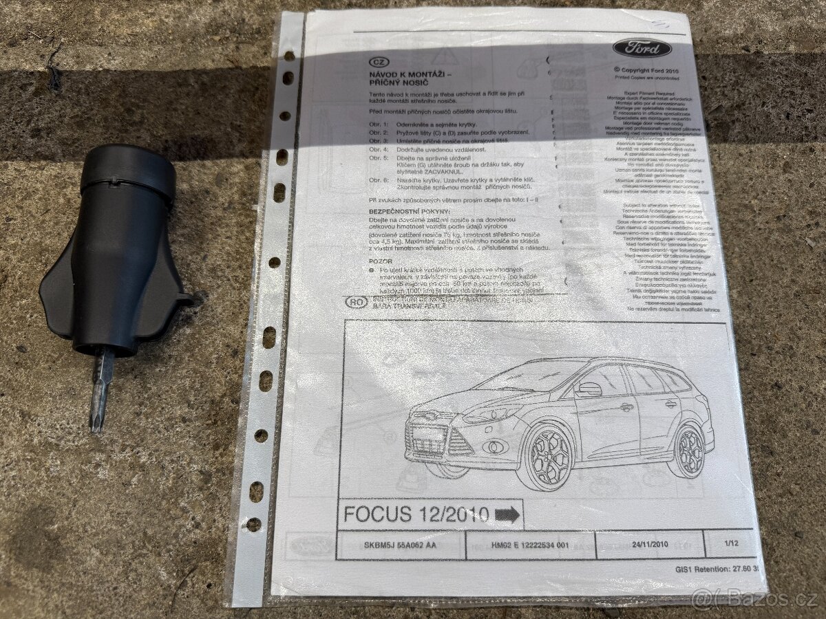 Příčníky Ford Focus MK3 2010-2018 kombi - 2