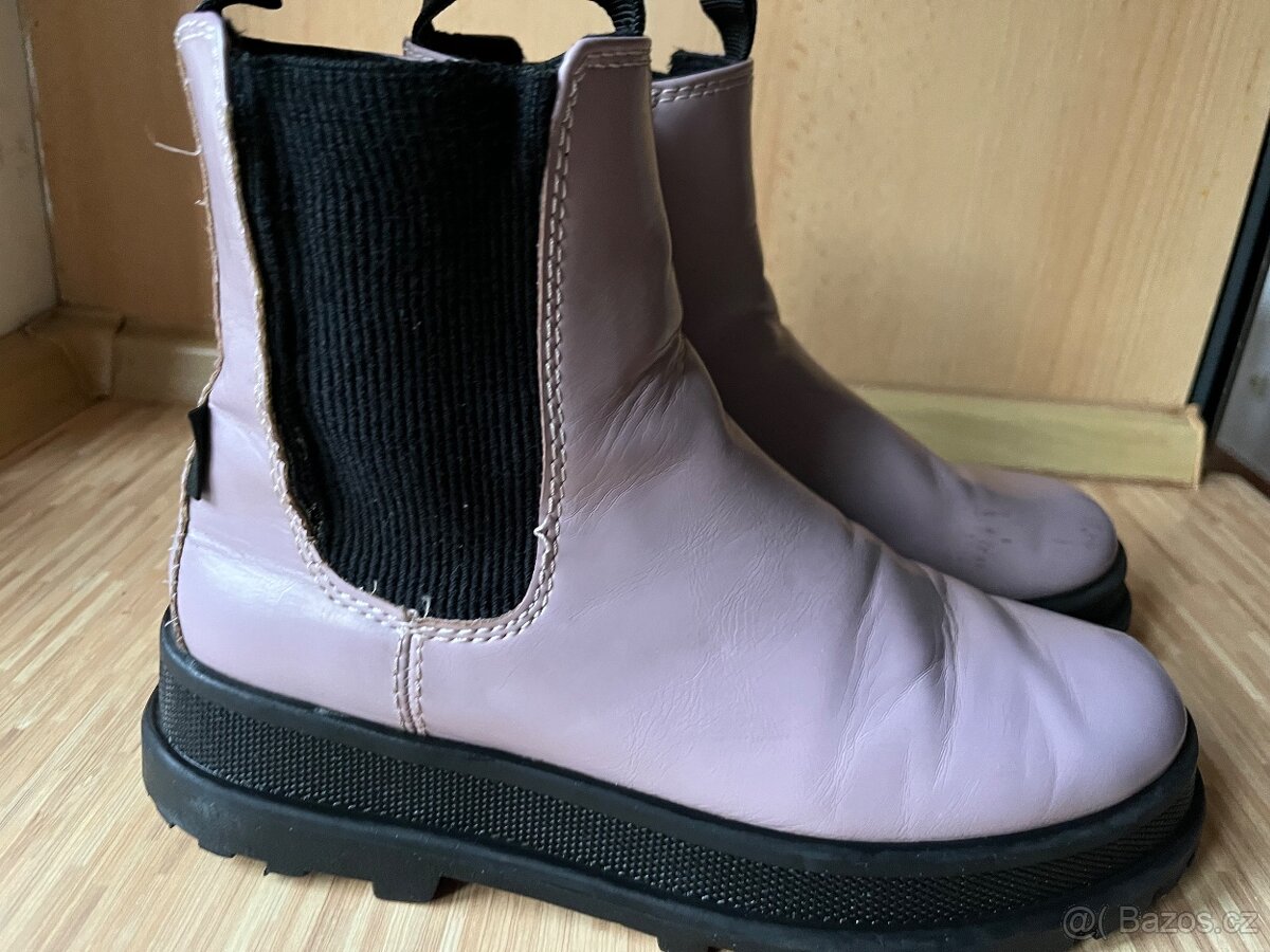 Zimní nízké kozačky/boty Zara vel.37 - 2