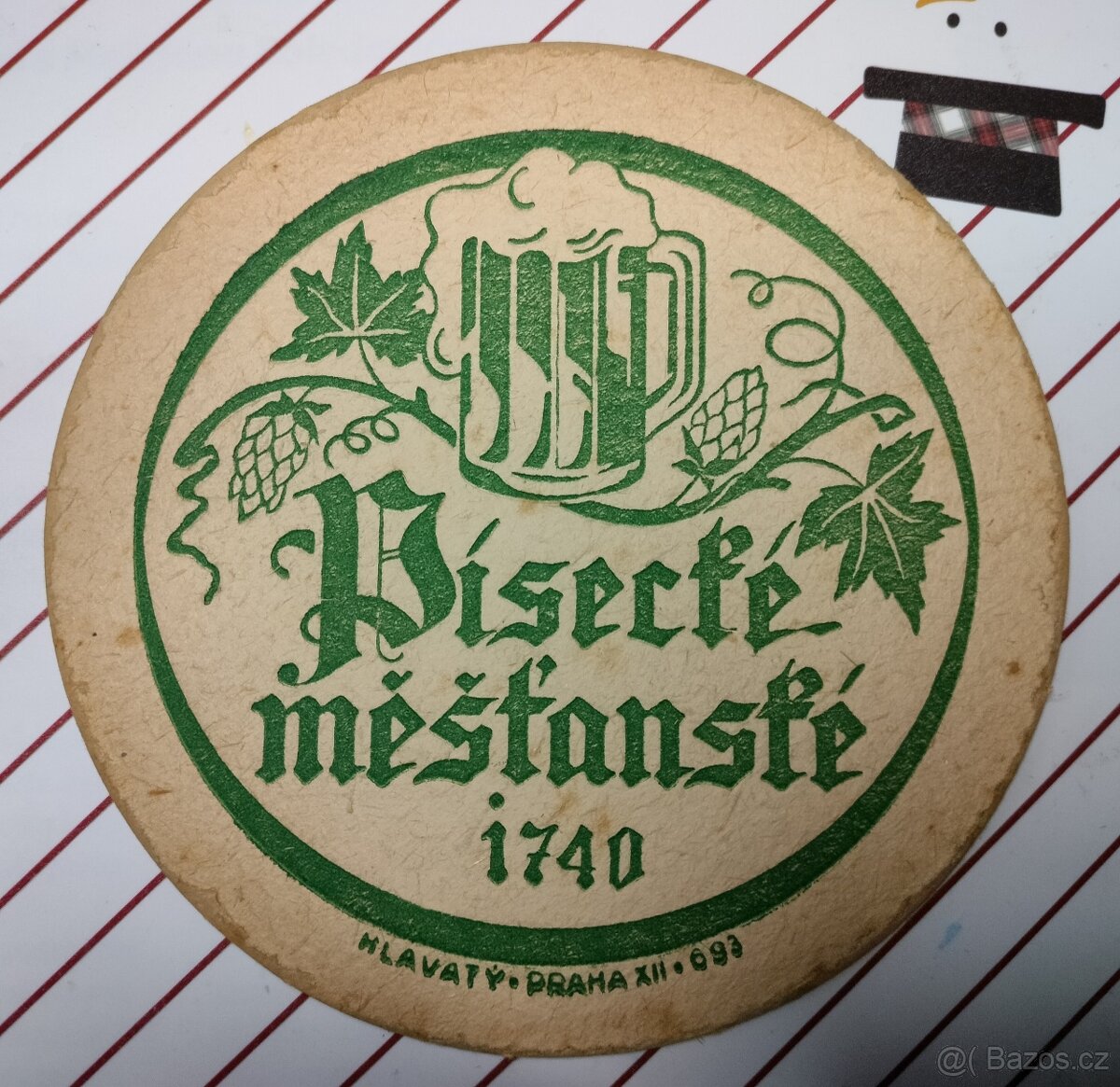 Pivní sklo, půllitry, třetinky, pivovarské cedule. - 2