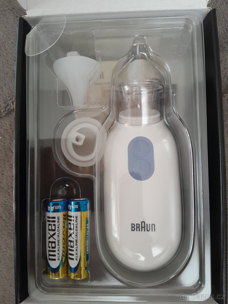 Nová nosní odsávačka Braun - 2