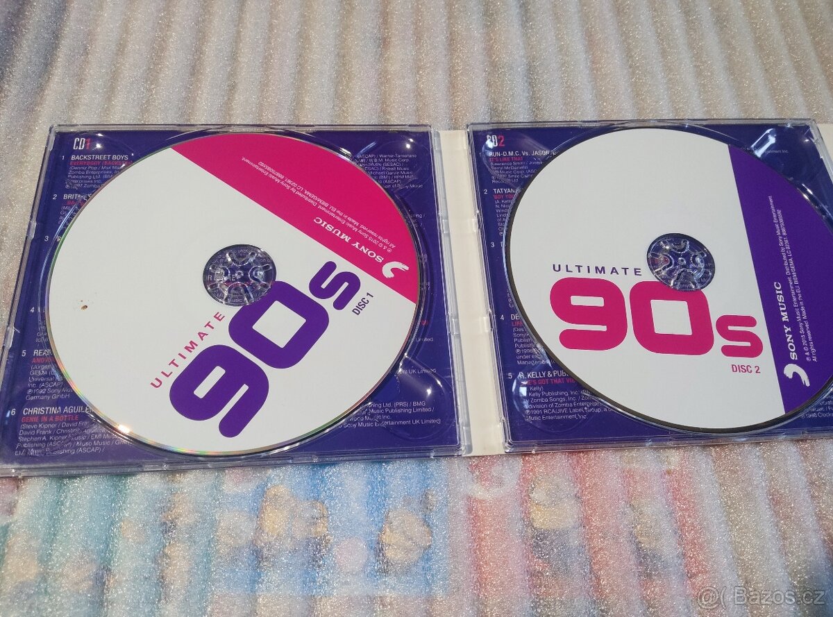 Cd - výběr - Ultimátem 90's - 2