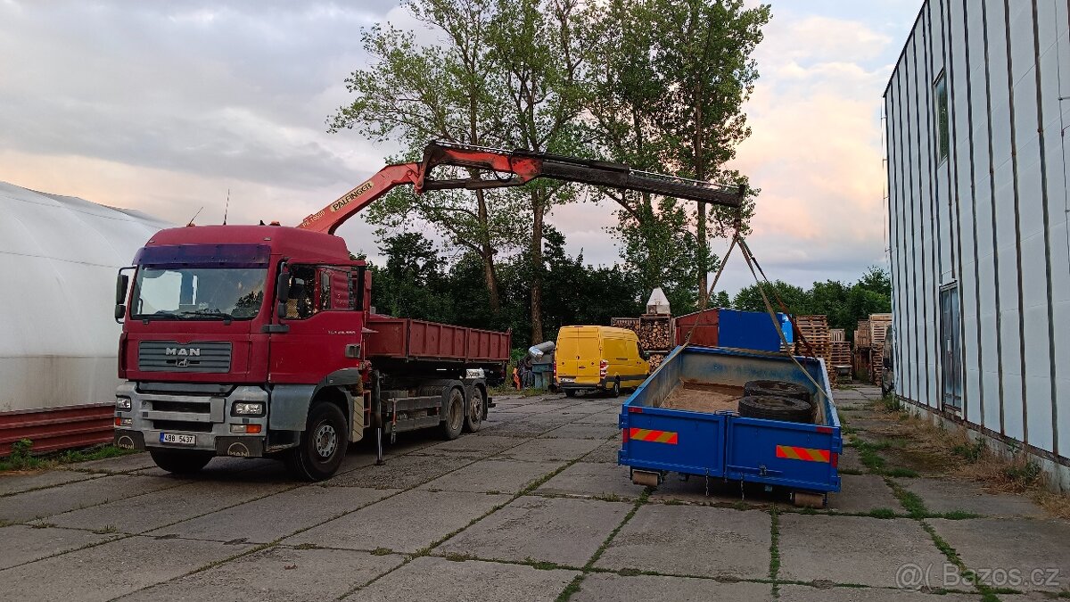 Man TGA 26.360 kontejner, hydraulická ruka - 2