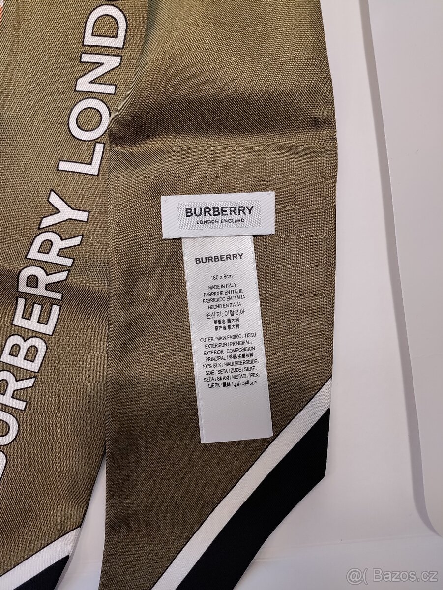 Multicolour scarf/ Vícebarevný šátek BURBERRY - 2