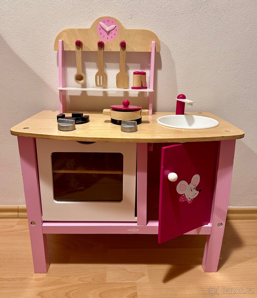 Dřevěná dětská kuchyňka - 2