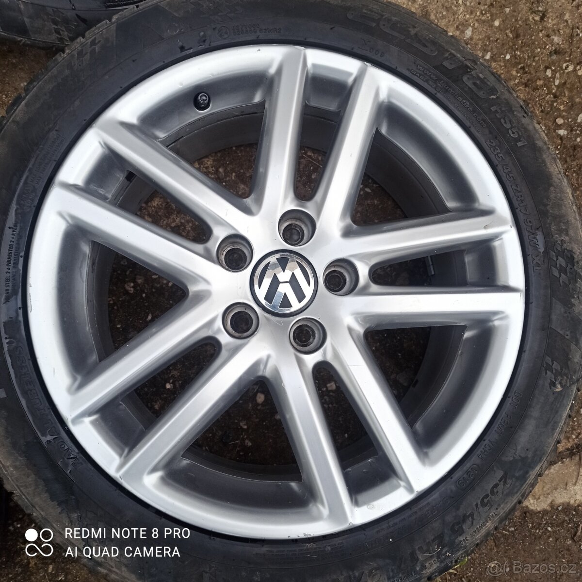 Orig.alu disky VW PASSAT B6,B7,EOS 17" - 2