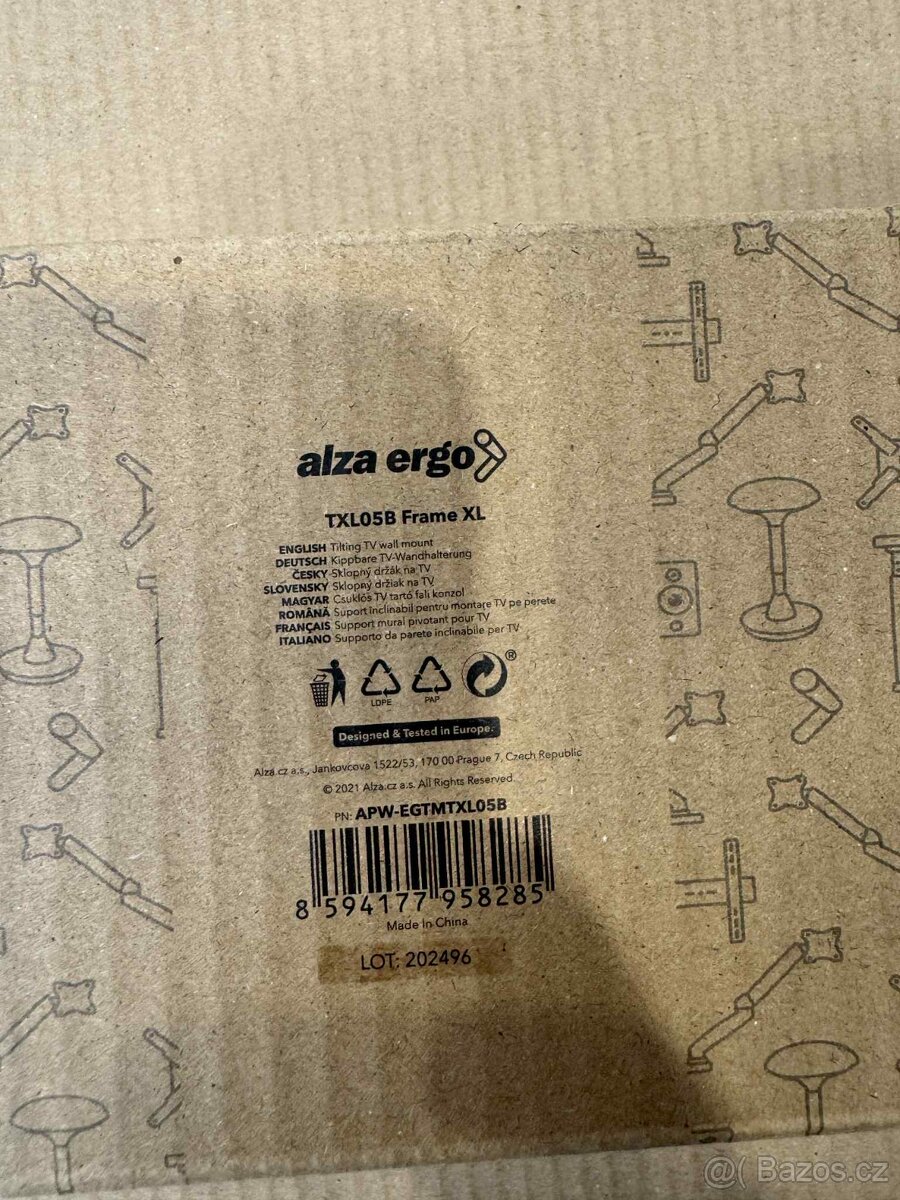 AlzaErgo TXL05B Frame XL - 2