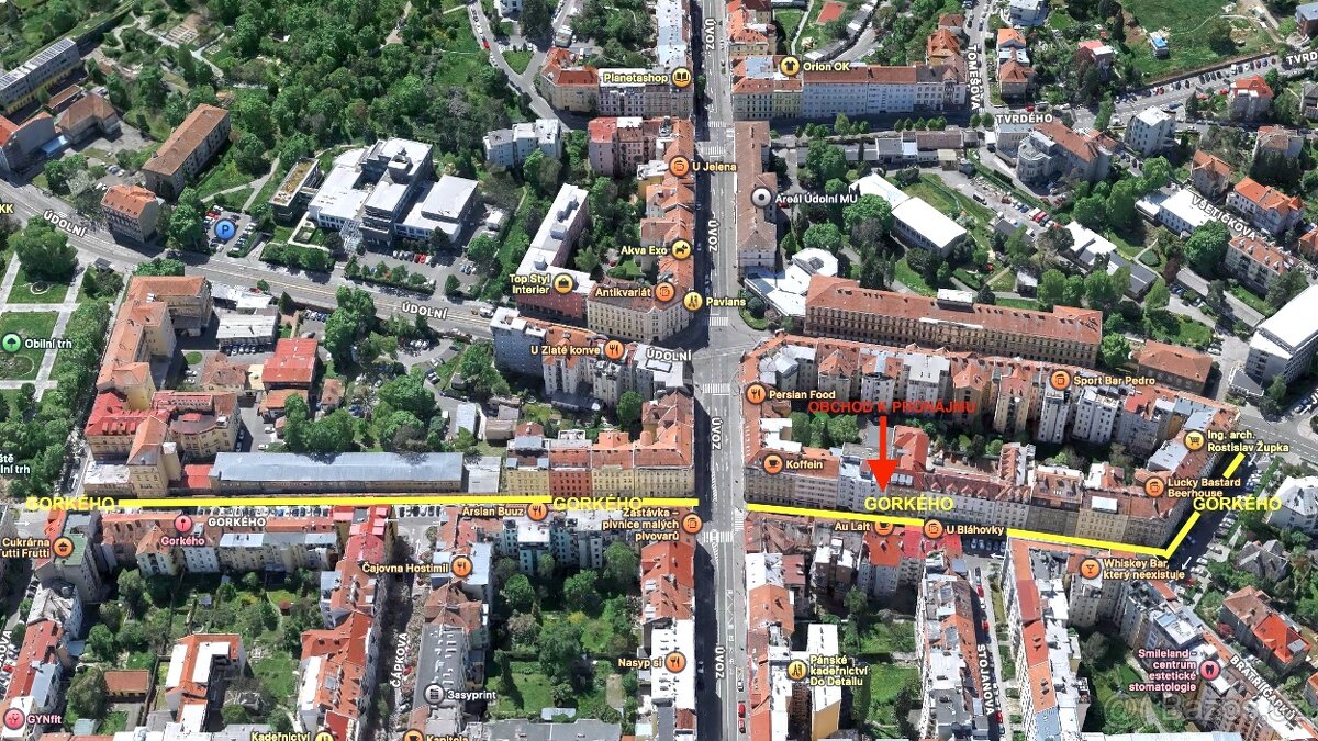 Obchodní prostor Gorkého - 2