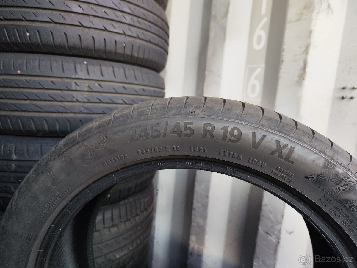 245/45R19 102V Continental Premium contact 6 - 2